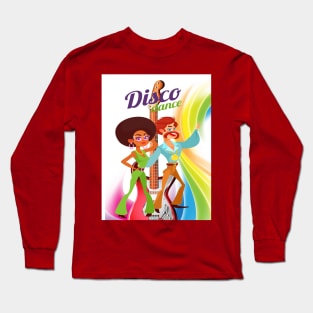 Cartoon Disco Dance Long Sleeve T-Shirt